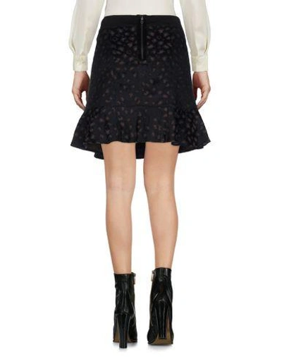 Shop Marc By Marc Jacobs Mini Skirt In Black