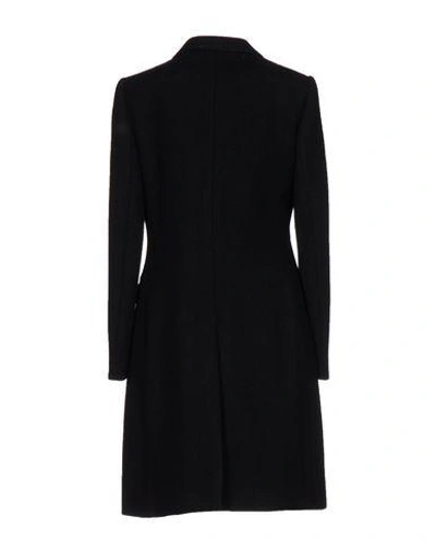 Shop Dolce & Gabbana Coat In Dark Blue