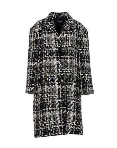 Shop Dolce & Gabbana Coat In Black