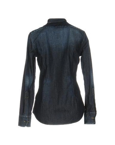 Shop Dsquared2 Denim Shirt In Blue