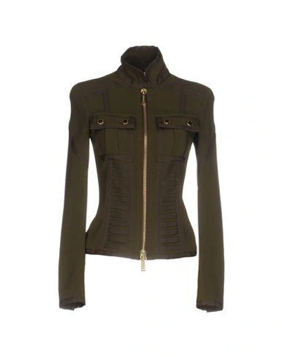 Shop Dsquared2 Jackets In Military Green