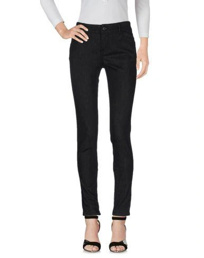 Shop Tom Ford Woman Denim Pants Black Size 36 Cotton, Polyester, Polyurethane