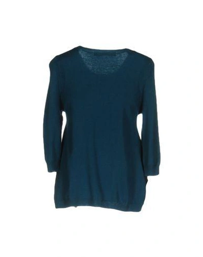 Shop Marc By Marc Jacobs Sweater In Slate Blue
