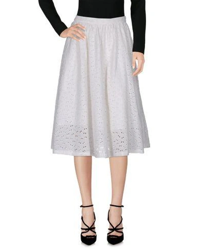 Shop Ymc You Must Create Midi Skirts In White