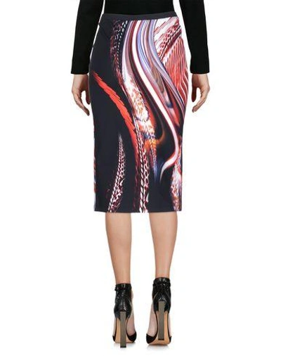 Shop Just Cavalli 3/4 Length Skirts In Red