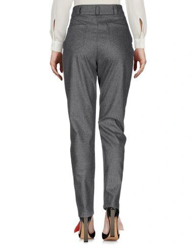 Shop Au Jour Le Jour Casual Pants In Grey