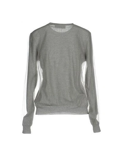Shop Dsquared2 Woman Sweater Light Grey Size L Virgin Wool, Polyamide