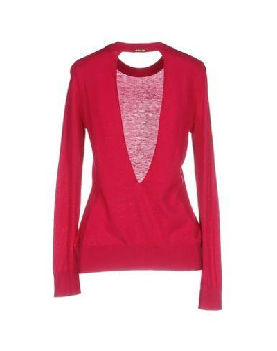Shop Michael Michael Kors Sweaters In Fuchsia