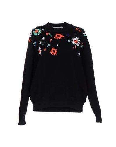 Shop Victoria Victoria Beckham Sweaters In Black