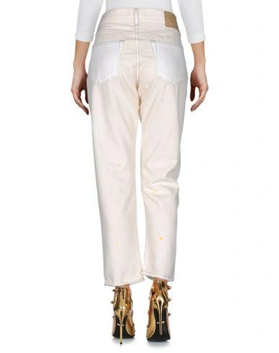 Shop Ymc You Must Create Denim Pants In Beige