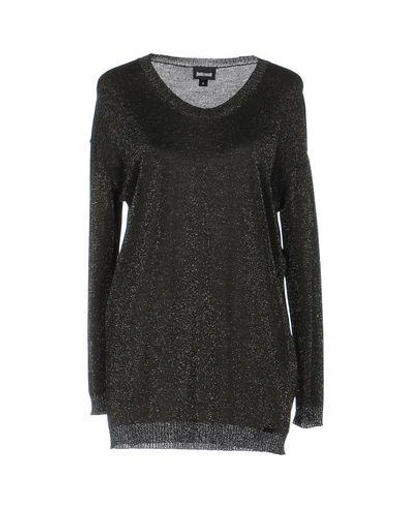 Shop Just Cavalli Sweater In Military Green