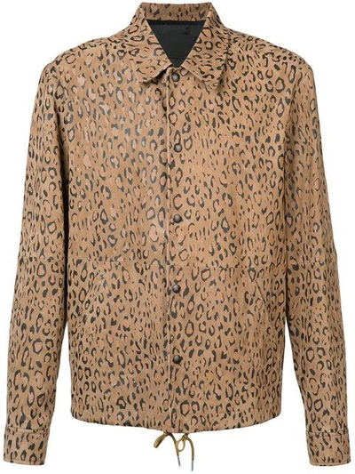 Alexander wang leopard jacket sales