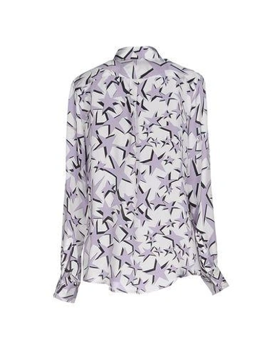 Shop Paul & Joe Patterned Shirts & Blouses In Lilac