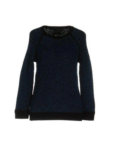 Shop Marc By Marc Jacobs Sweater In Dark Blue