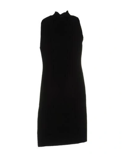 Shop Pinko Short Dresses In Black