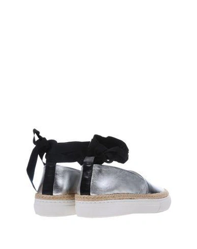 Shop Pierre Hardy Espadrilles In Silver