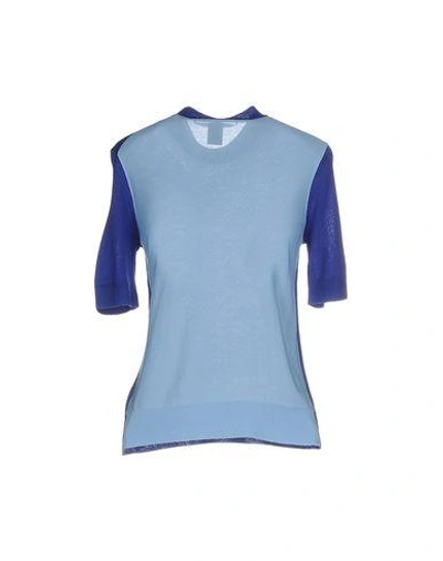 Shop Marc By Marc Jacobs Sweaters In Blue