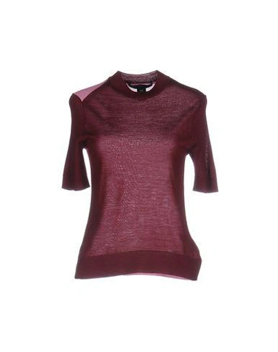 Marc By Marc Jacobs Sweater In Maroon