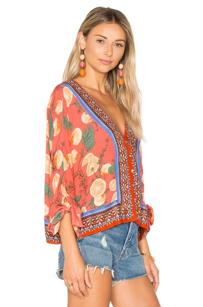 Shop Free People Freshly Squeezed Top In Red