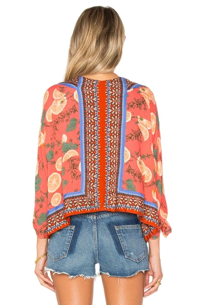Shop Free People Freshly Squeezed Top In Red
