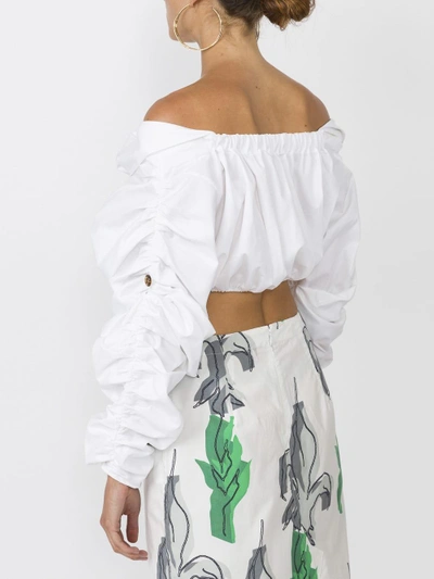 Shop Ellery Off-shoulder Cropped Top