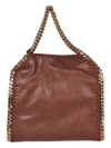 STELLA MCCARTNEY Stella Mccartney Falabella Mini Shaggy Deer Gold Chain,371223W93556464MAPLE6464