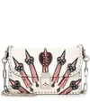 VALENTINO GARAVANI LOVEBLADE LEATHER CROSSBODY BAG,P00249467