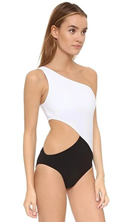 Shop Araks Elmar One Piece In Black/white