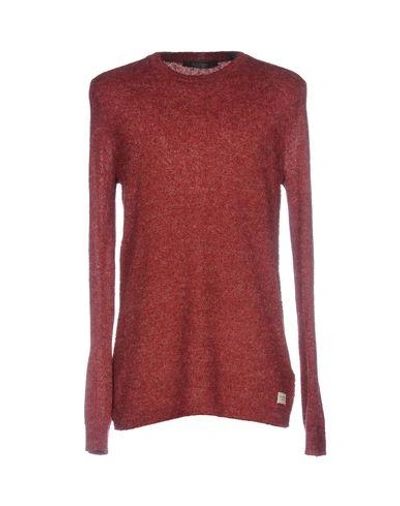 Shop Scotch & Soda Sweater In Maroon