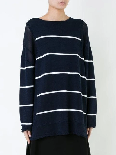 Shop Stella Mccartney Striped Jumper In 8492