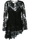 ZIMMERMANN asymmetric lace blouse,DRYCLEANONLY