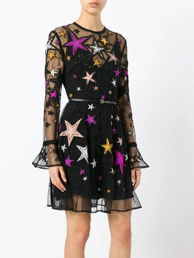 Shop Elie Saab Star Embellished Dress