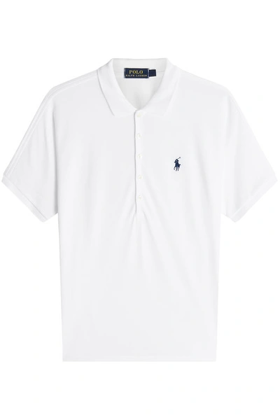 Polo Ralph Lauren Polo Shirt With Cotton In White