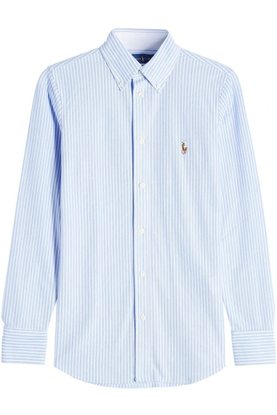 Polo Ralph Lauren Striped Cotton Shirt In Stripes