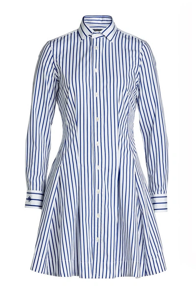 Polo Ralph Lauren Striped Cotton Dress In Stripes