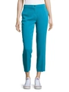 ETRO Cady Solid Cropped Pants,0400093811682