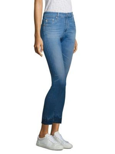 Shop Ag Farrah High-rise Released Hem Ankle Skinny Jeans In Seventeen Years