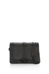 GUCCI CHEVRON QUILTED SMALL LOVE CROSSBODY