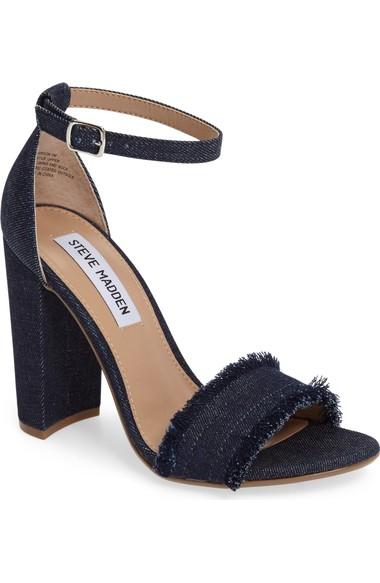 steve madden denim sandals