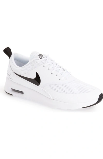 Shop Nike Air Max Thea Sneaker In White/ Black/ Pure Platinum