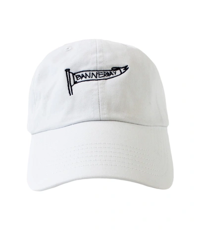 Banner Day Baseball Cap In Grey