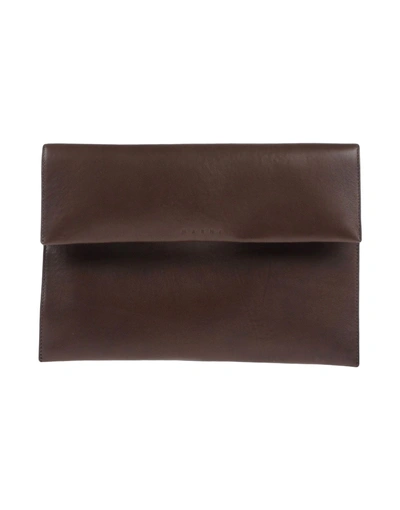 Marni Handbag In Dark Brown