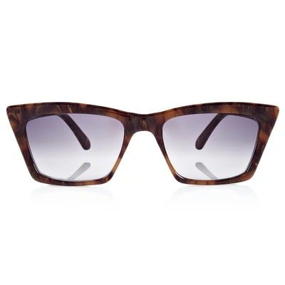 Prism Seoul Brown Mother Of Pearl Sunglasses