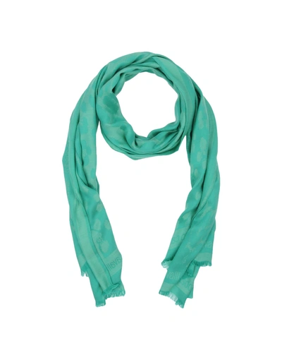 Roberto Cavalli Scarf In Light Green