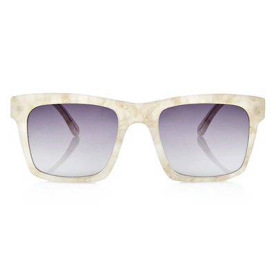 Prism Milan Cream Mother Of Pearl Sunglasses