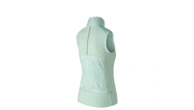 New Balance Nb Heat Hybrid Vest In Droplet Feather Print