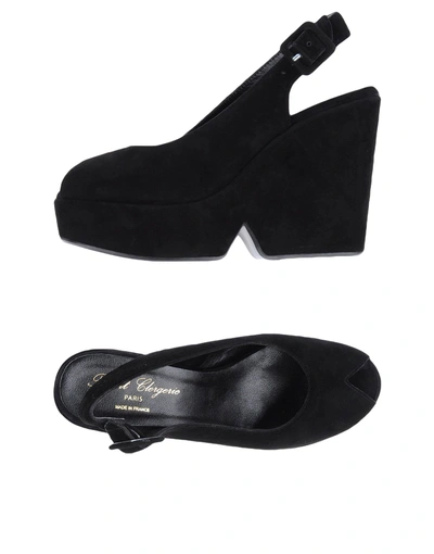 Robert Clergerie Sandals In Black