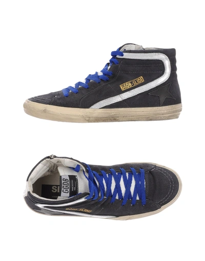 Golden Goose High-tops & Sneakers In Dark Blue