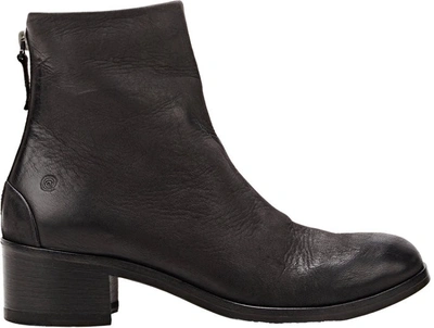 Marsèll Back-zip Ankle Boots In Black