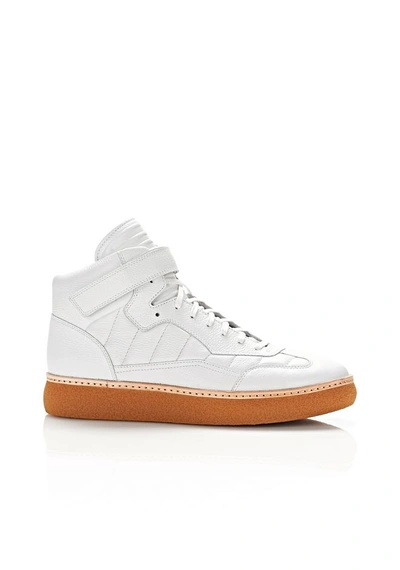 Alexander Wang Eden Mid Top Sneakers - White